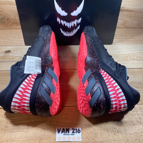 ADIDAS DON ISSUE 2 MARVEL VENOM FV8960 BLACK/PINK (COMES WITH OG BOX) - Picture 9 of 16